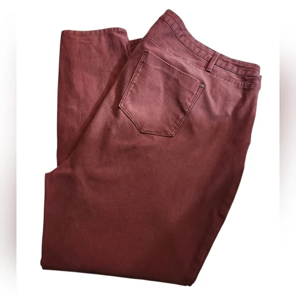 🇺🇸Just Fab Rust Color Jeans - Picture 5 of 7